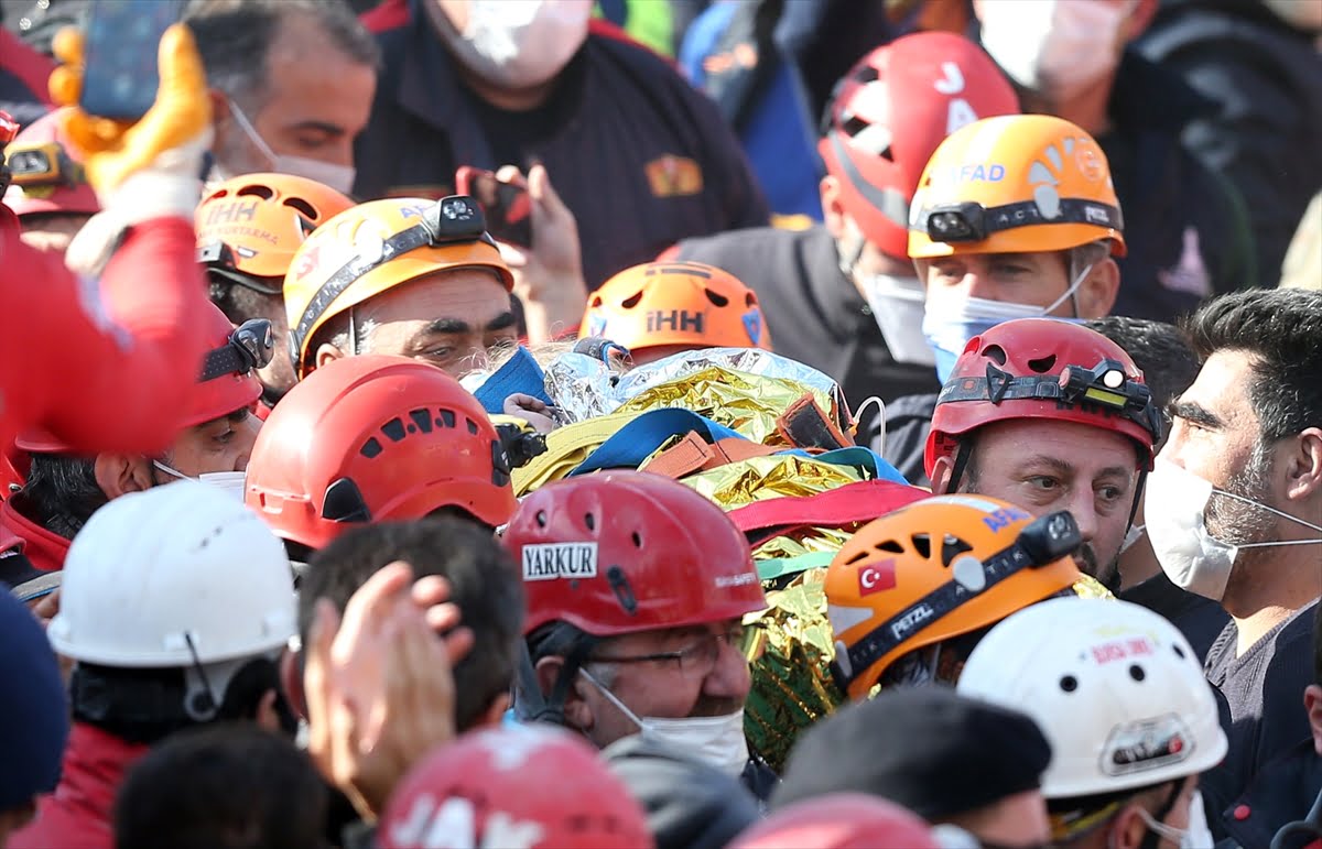 Ayda bebek 91 saat sonra enkazdan kurtarıldı Line Haber