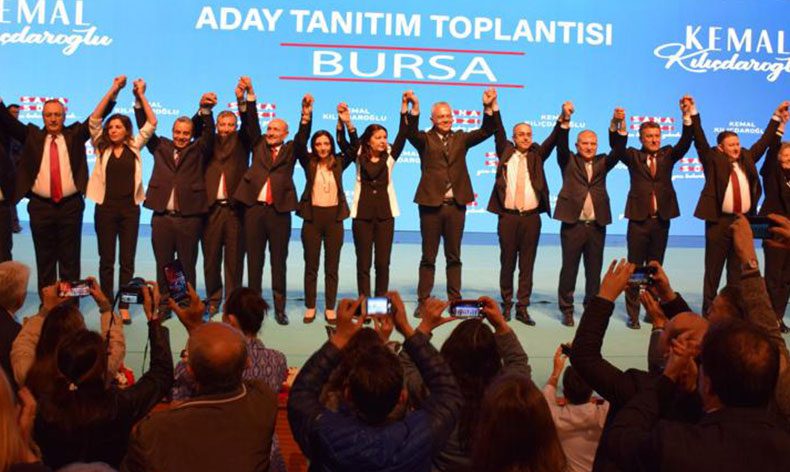 CHP Bursa Milletvekili adaylarını tanıttı