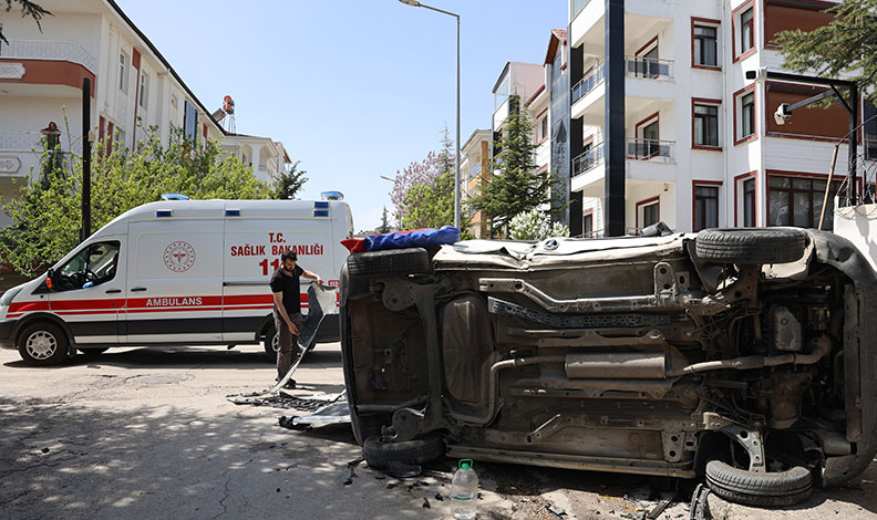 Elazığ’da kaza
