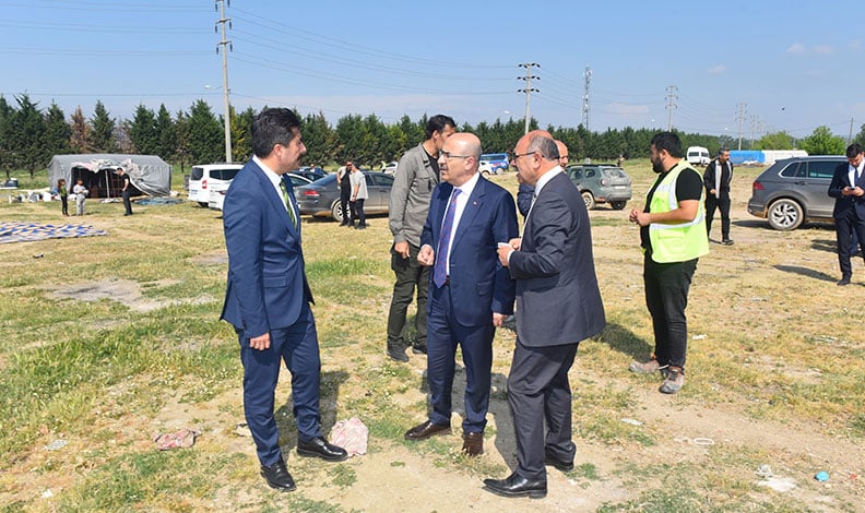 Vali Demirtaş'dan Bursa Ankara hızlı tren inşaatına yakın takip