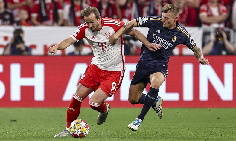 UEFA Şampiyonlar Ligi: Bayern Münih: 2 - Real Madrid: 2