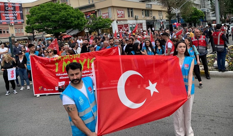 1 Mayıs Erzincan’da kutlandı