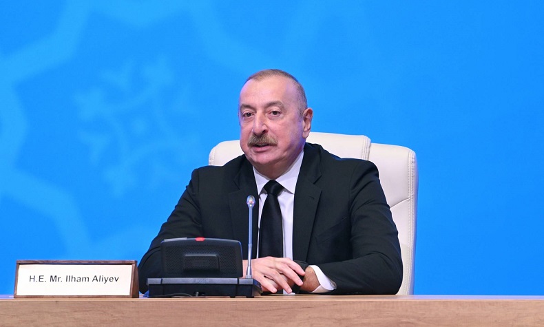 Azerbaycan Cumhurbaşkanı İlham Aliyev: “Ermenistan ile barışa doğru ilerliyoruz”