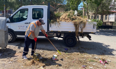 Ayvalık’ta genel temizlik yapılıyor