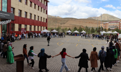 Gençlik festivalinde gönüllerince eğlendiler