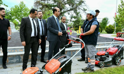 Başkan Geçit, Beylerderesi Şehir Parkındaki yenileme çalışmalarını inceledi