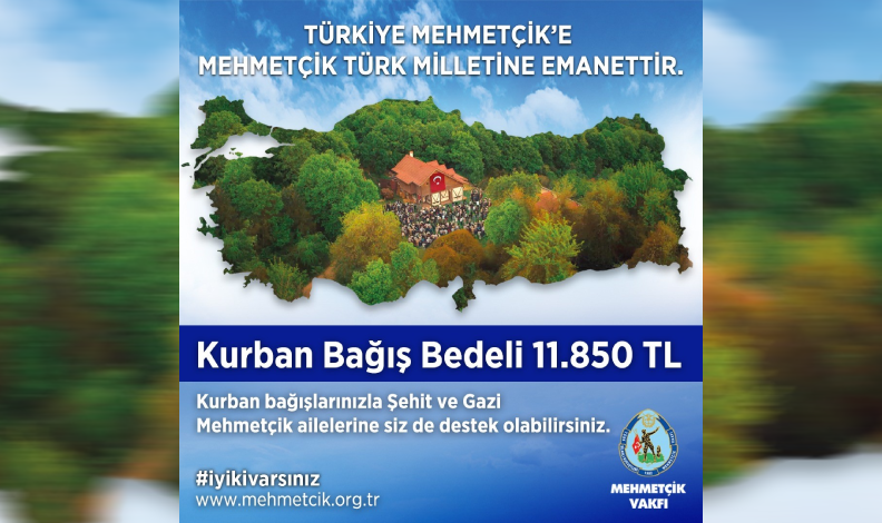 Mehmetçik Vakfı’nın kurban bağış bedelleri