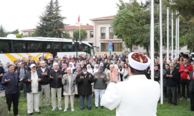 Kırklareli'nde Hac yolcuları uğurlandı