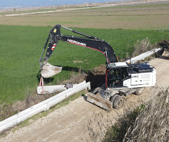 Dalama Sulama Kanalı’nda yüzde 60 fiziki gerçekleşme sağlandı