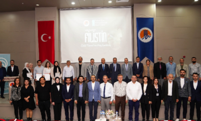 "Yüreğimdesin Filistin" ödülleri verildi