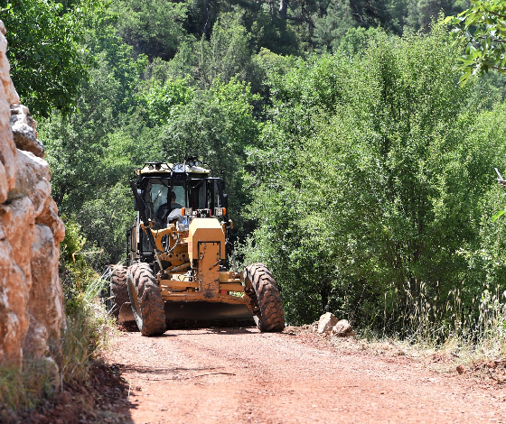 Konyaaltı’nda yayla yolları bayrama hazır