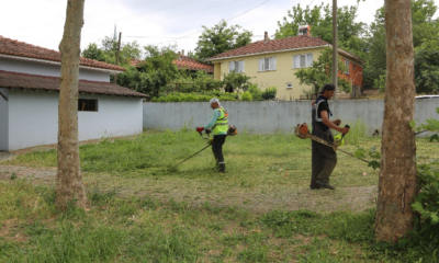 Serdivan’da yaz temizliği devam ediyor