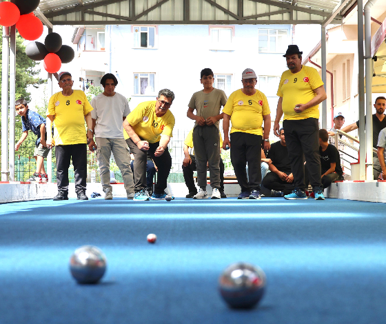 Huzurevi sakinleri ‘Bocce'