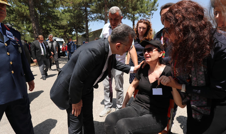 Gökhan Özen'in naaşı Eskişehir'e getirildi