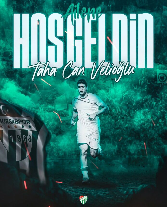 BURSASPOR KULÜBÜ, ESKİ FUTBOLCUSU TAHA CAN VELİOĞLU'NU KADROSUNA KATTIĞINI DUYURDU. (BARIŞ YALIM/BURSA-İHA)
Bursaspor Kulübü, eski futbolcusu Taha Can Velioğlu'nu kadrosuna kattığını duyurdu.