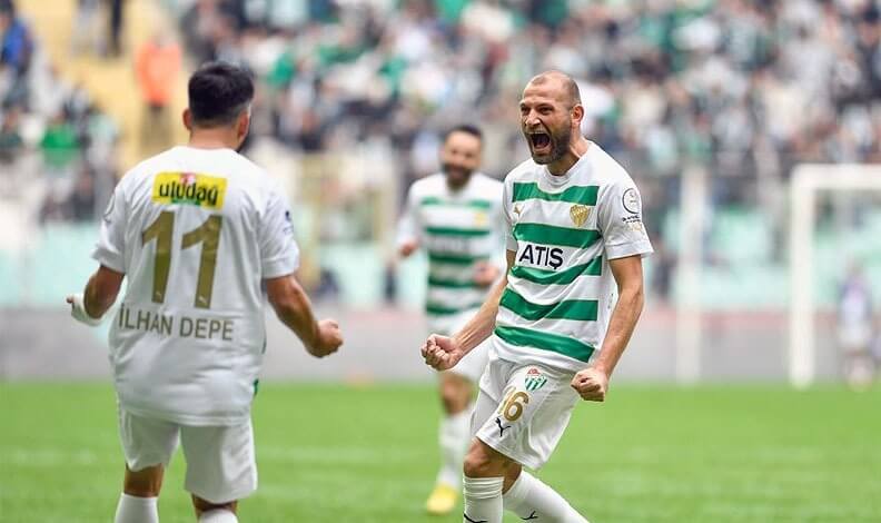 Bursaspor'un kart cezalıları