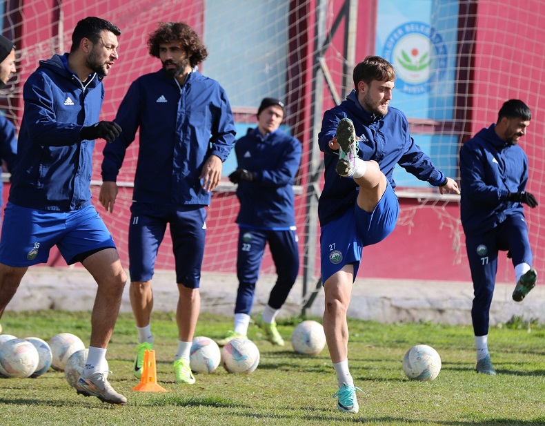 Bursa Nilüfer Futbol Kulübü'nün çalışması