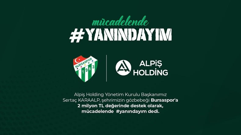 Alpiş Holding'den destek