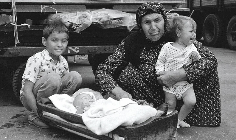 Göç sonrası yaşlı ve çocuklar